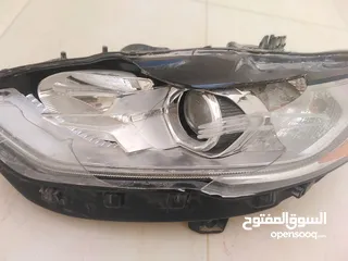  3 ضوء أمامي شمال فورد فيوجن 2017 أصلي مكسور الزجاج
