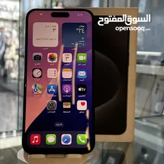  2 iPhone 15 Promax 256G / مغيرة شاشة