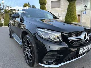  7 مرسيدس Glc 350e coupe 2019 وارد الشركة غرغور في حالة الوكالة وكفالة البطارية من الشركة لحد الآن