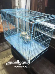  1 قفص حجم كبير بحال الوكالة للبيع