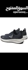  9 EA7 EMPORIO ARMANI NAVY BLUE SILVER SNEAKERS 40