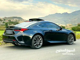  5 لكزس 2021 RC 350 F-sport الوحيده في اليمن