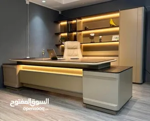  1 للفخامه عنوان مكتب مدير المميز توفر الآن بأشكال عصرية من خشب لامينت مستورد تفصيل أجود الأنواع