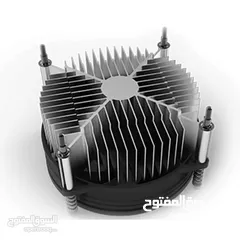  2 مبرد هوائي أصلي من كولر ماستر لمعالجات انتل جيل 12 + 13 + 14 COOLER MASTER i50 FOR INTEL CPU LGA1700