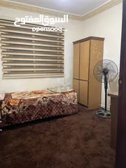  6 شقه مفروشه للايجار اربد بالقرب من مجمع الشيخ خليل تصلح للطلاب او عائلة صغيرة طابق ارضي وليس تسوية...