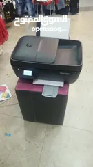  11 طابعات hp ملونة ويرلس مع سكانر وحبر جديد اصلي