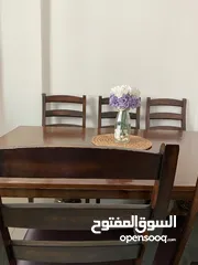  1 Dining table with 6 chairs