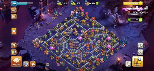  1 كلاش اوف كلانس حساب تاون 15 للبيع