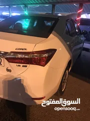  2 كورلا 2015 ابيض.  1600 CC شرط الفحص مكينه جير شاصي هئيه  1600 نهائي