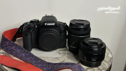  2 Canon 800D  Lenses 18-55 mm