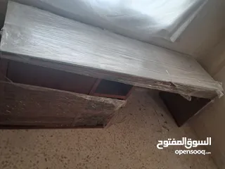  2 مكتب فخم وخشب زان وجوز