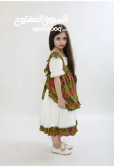  6 فستان شالكي بناتي
