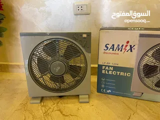  2 مروحة سامكس بوكس  مروحة بوكس مقاس 20 بوصة تجمع بين الأداء القوي والتصميم العملي لتوفر لك راحة مثالية