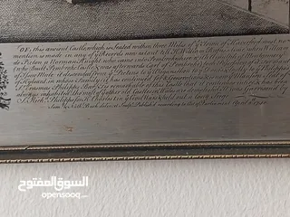  16 لوحة فنية نحاس أبيض لقلعة بيكتون الشهيرة