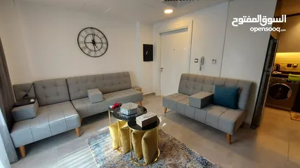  10 Luxury furnished apartment for rent in Damac Abdali Tower. Amman Boulevard 85