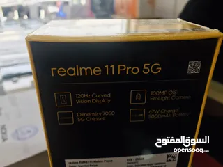  5 Realme 11 Pro 5G ROM 256GB RAM 8GB