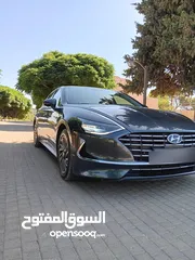  2 هونداي سوناتا هايبرد فل كامل موديل 2021 بحالة الوكاله للبيع