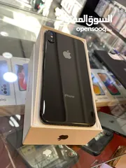  2 ايفون Xs MaX اصلي جيجا 256 مغير بطاريه وشاشه هدية كفر ولزقة وشاحن الاصلي