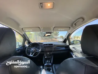  12 Nissan leaf SL 2018
