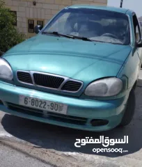  1 سيارة دايو لانوس رياضي بحالة جيدة للبيع بسعر مغري