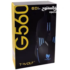  5 ماوس سلكي جيمنق T-WOLF G560