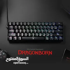  4 Redragon K630 Dragonborn 60% Wired RGB