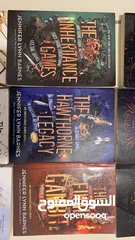  7 YA books for sale, most used once and are in almost new condition. Some are perfectly new