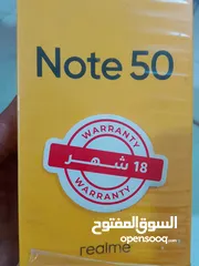  1 هاتف ريلمي نوت 50 مستعمل للبيع
