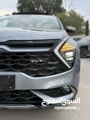  5 كيا سبورتاج GT Line ترخيص 2022 محرك 1600 هايبرد plug in/يقطع على الشحنه 65 كيلو متر  271 حصان