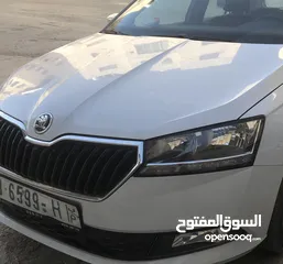  1 سكودا فابيا 2021 - نابلس