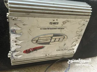  3 سستم زلزال صبين صب سوني2000w وصب كنود1000wوجهازين جهاز بوشمن الشعله 900w power pacousLlk750wبطاريه
