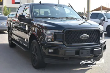  6 Ford-150 black limited edition lariat