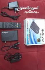  1 رسيفر عادي G-Guard مستخدم بحالة ممتازه