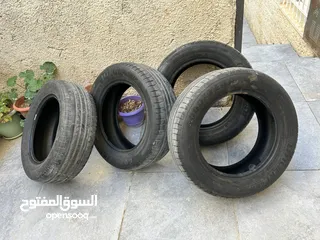  2 طقم كوشوك جوديير 216/60R16 وكالة..