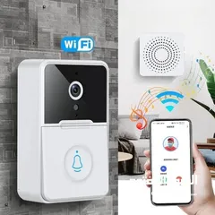  1 جرس انتركم كاميرا ذكي يعمل بالواي فاي wifi