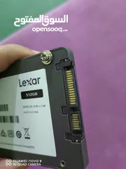  2 Ssd lexar 512 gb