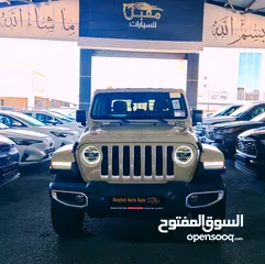  2 2020 Jeep Gladiator Overland  لون بيج مميز ولاول مرة في الاردن