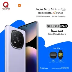  1 REDMI NOTE 14 PRO PLUS ( 512GB ) (12 RAM ) NEW /// ريدمي نوت 14 برو بلي ذاكره 512 الرام 12 الجديد