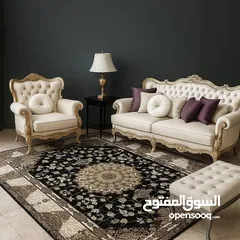  11 سجاد مخمل ناعم مع أرضية مانعة للانزلاق