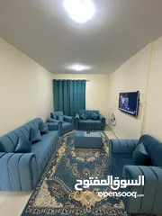  7 # حصريا ولفتره غرفه وصاله للإيجار الشهري في عجمان في منطقة الراشديه #(حسين)