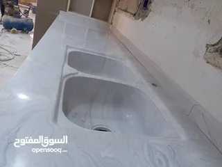  20 رخام صناعي للمطابخ والكاونترات  عرض نار نار