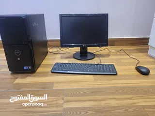  1 جهاز كومبيوتر مكتبي مستعمل اخو الجديد