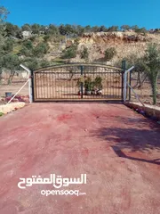  2 مزرعة للبيع من اراضي غرب عمان  منطقة البصة (ابو السوس ) للبيع بسعر مغري