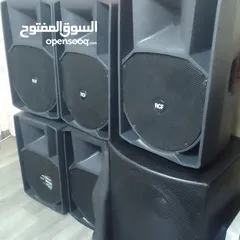  1 RCF ART 715A.1400 watts .made  in italy .active speakers