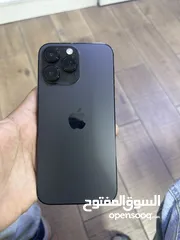  1 ايفون 14 برو ماكس  سعه الذاكره 1 تيرا  امريكي esim شريحه الكترونيه