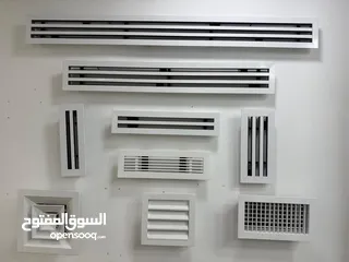  12 مخارج هواء لينيرات للمكيفات المركزيه والمطاعم والمحلات التجاري بأقل سعر بالمملكه
