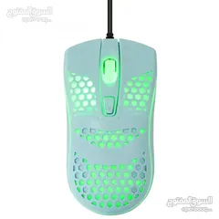  2 ماوس سلكي KW-10 HONEYCOMB USB WIRED MOUSE