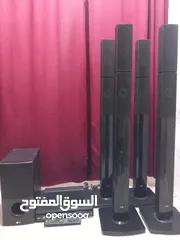  1 LG home theater system