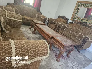  1 طقم صالون كلاسيكي 9 مقاعد