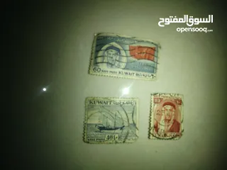  1 طوابع باريدية نادرة كويتية